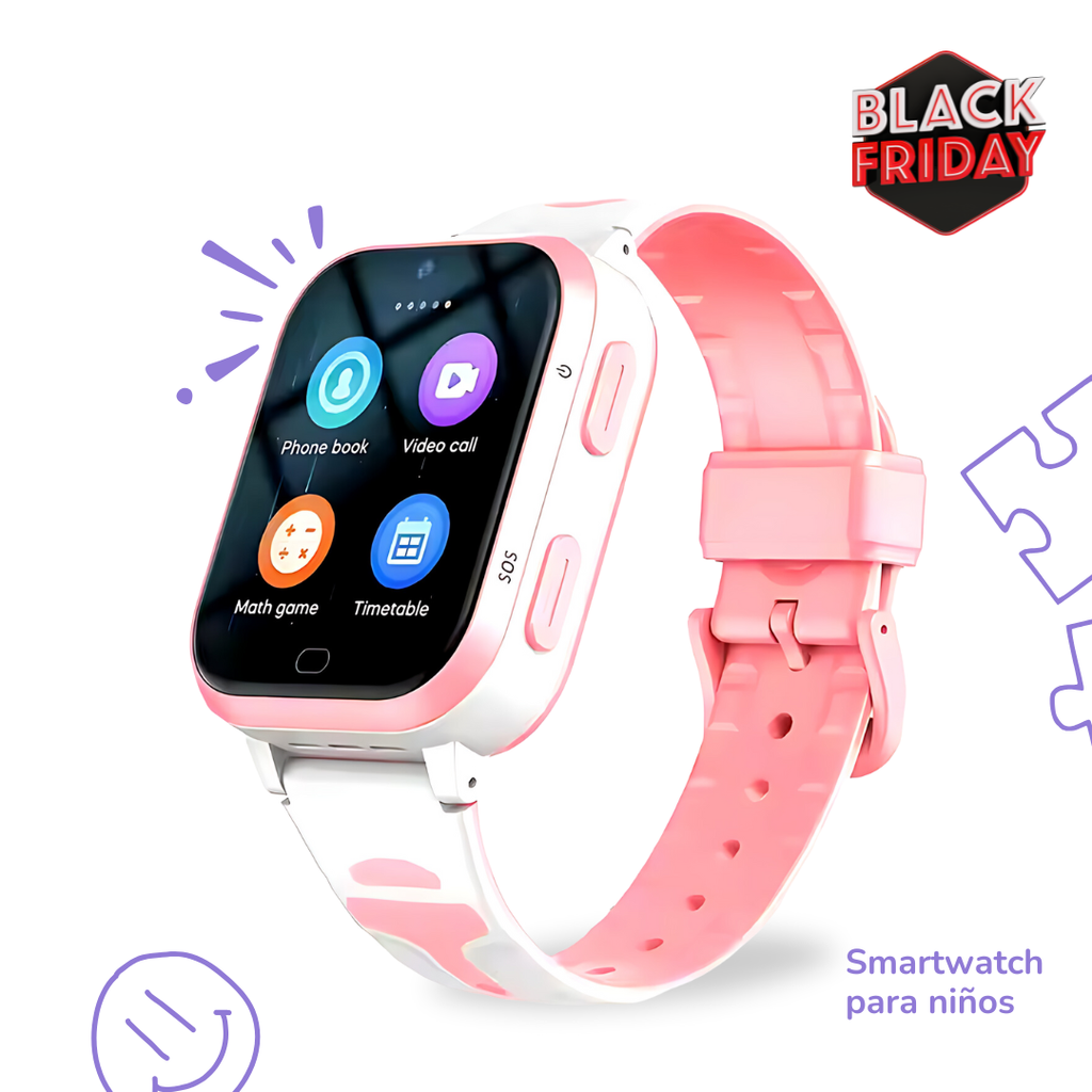 PandaKids ® Reloj con GPS y Botón SOS