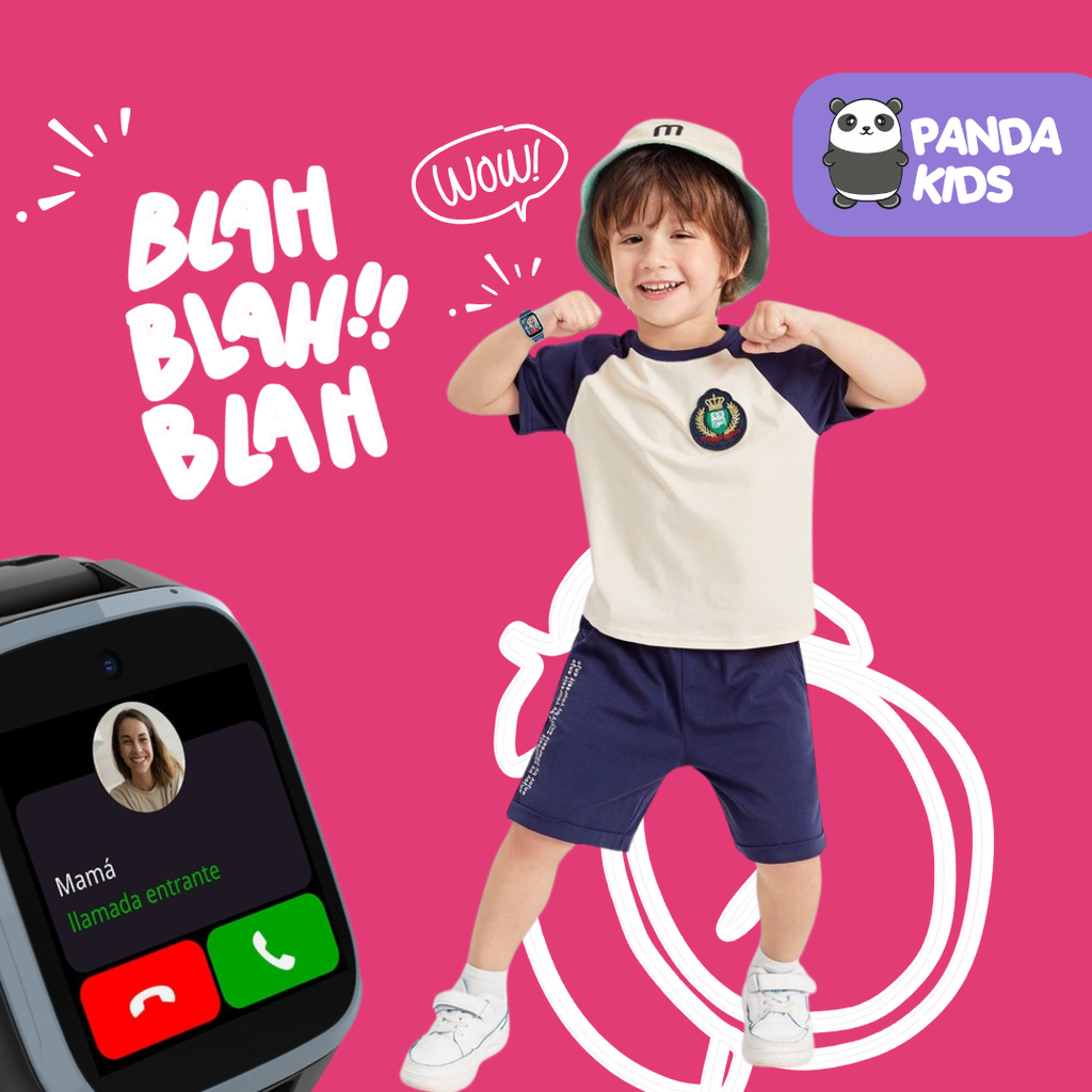 PandaKids ® Reloj con GPS y Botón SOS