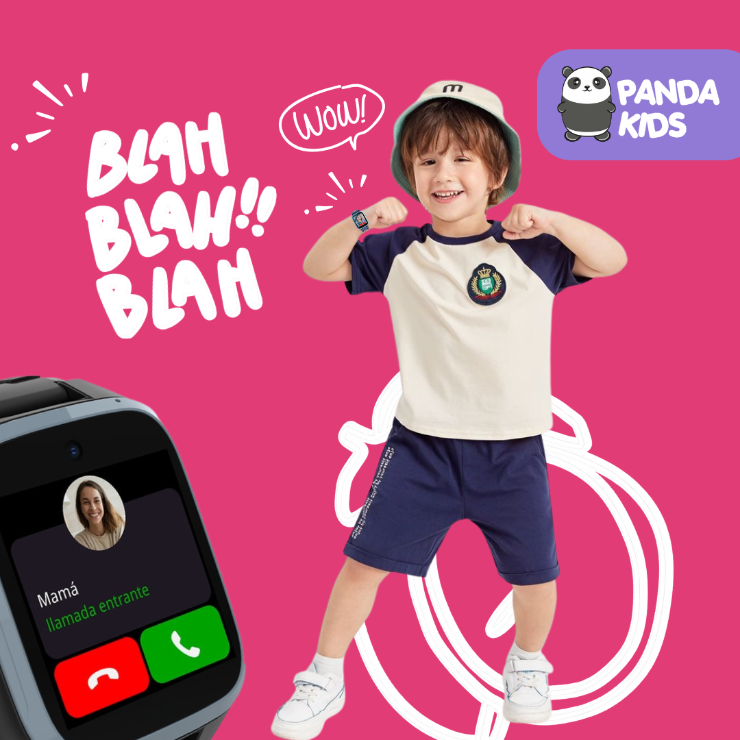 PandaKids ® Reloj con GPS y Botón SOS